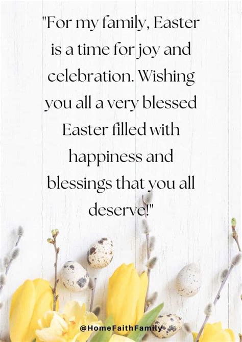 Family Easter Quotes