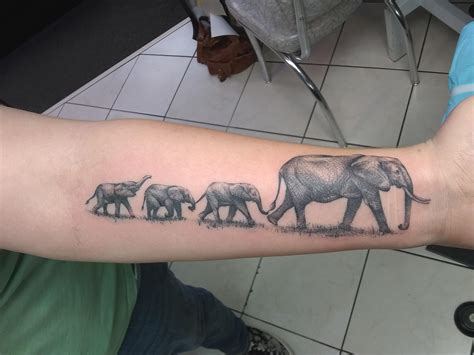 Image result for elephant family tattoo IDEAS Tattoos