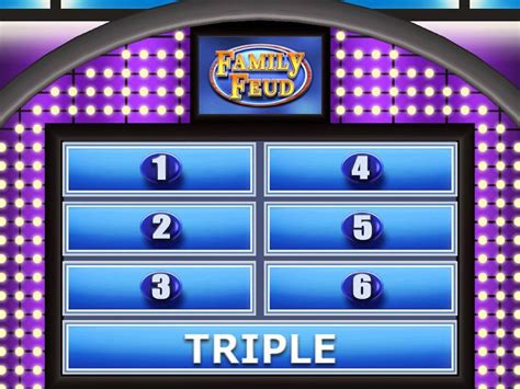Family Feud Google Slides Template