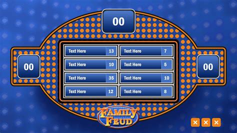 Family Feud Template Powerpoint Free