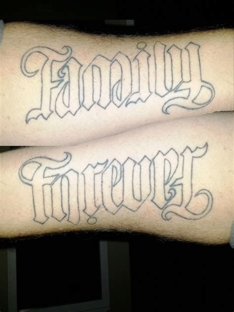 Family is forever ) Sister tattoos, Tattoos, Tattoos
