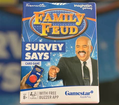 Family Fued Card Game