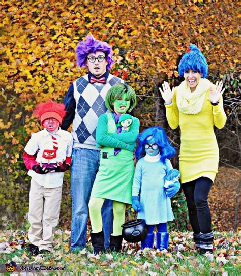 Family Inside Out Costumes