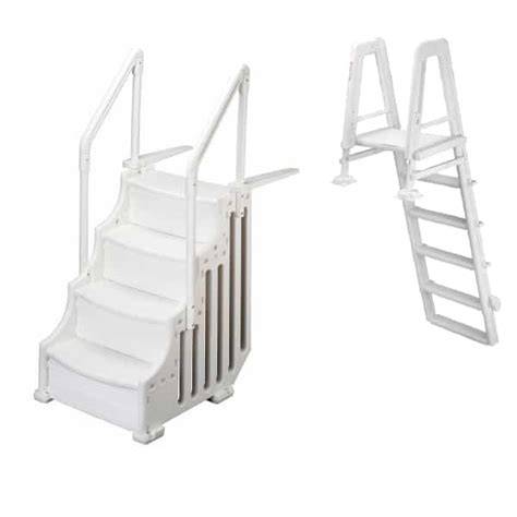 [Top 5] Best Above Ground Pool Ladders for Heavy People Reviews