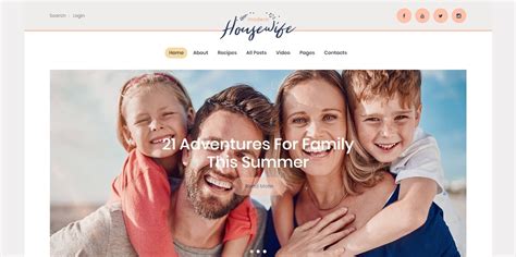 Family Reunion Website Templates