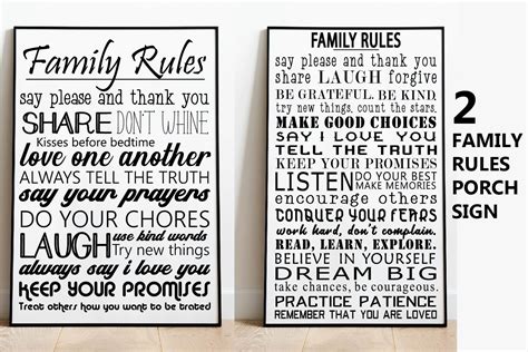 Download Family Rules Sign,Family Quote Commercial Use