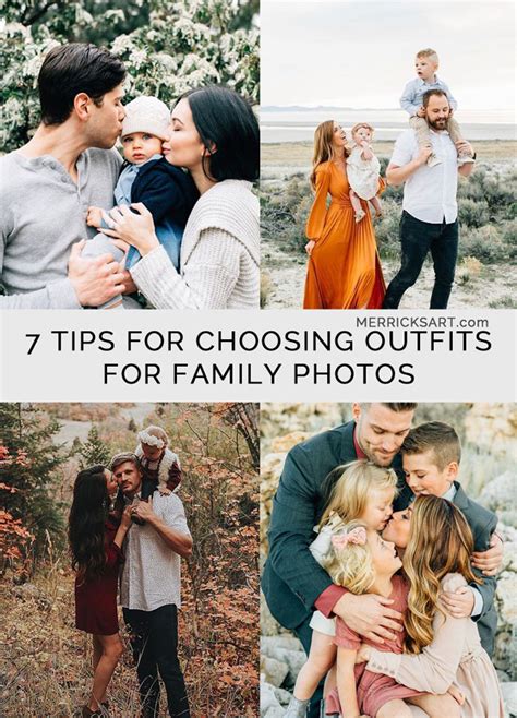 Family choosing outfits