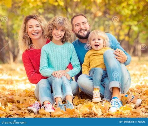 Family having fun outdoor