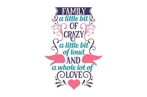 Download Family. a Little Bit Crazy SVG Cut... Images