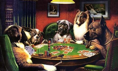 [70+] Dogs Playing Poker Wallpaper on WallpaperSafari