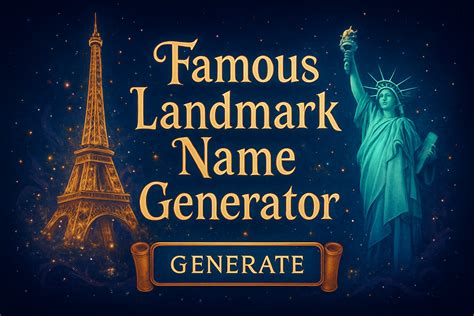 Famous Name Generator