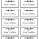 Fancy Name Tag Template