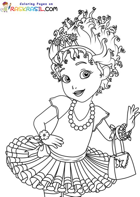 Fancy Nancy Color Pages