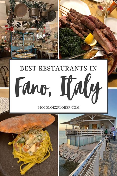 Fano Italy Food