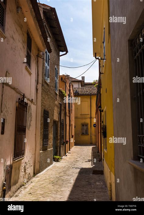 Fano Italy Street Scene