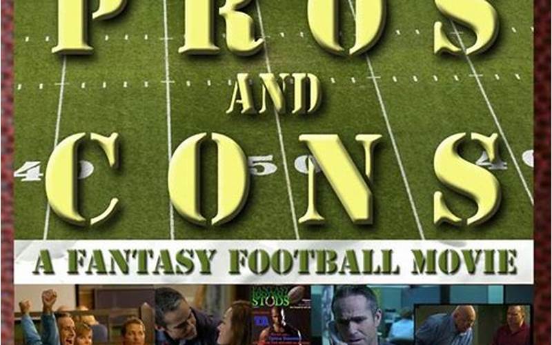 Fantasy Football Pros And Cons