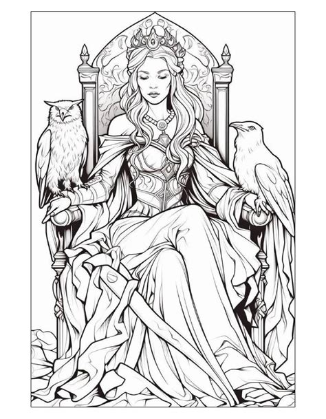 Fantasy Coloring Page