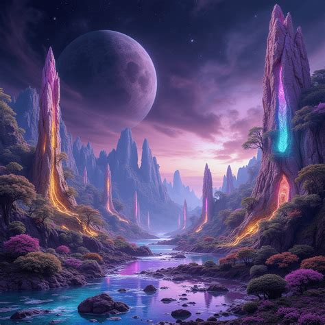 Fantasy Landscape Generator