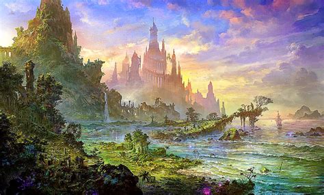 Fantasy Landscape Paintings