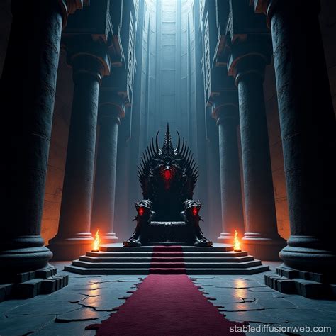 Fantasy Throne Room