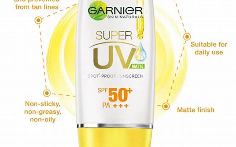 Faqs Tentang Sunscreen Garnier Spf 50