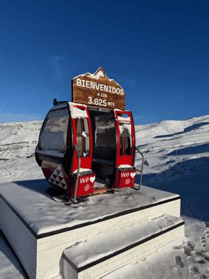 Farellones mountain views