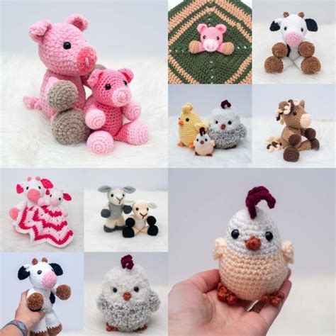 Farm Animal Crochet Patterns
