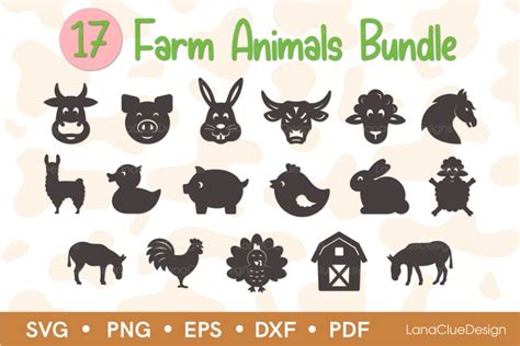 Download Farm Animals Bundle Files