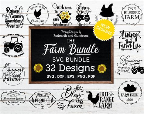 Download Farm Quotes and Monogram Sign Making Svg Files DXF Files