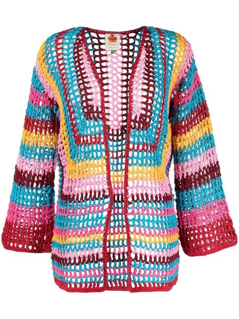 Farm Rio Crochet Cardigan
