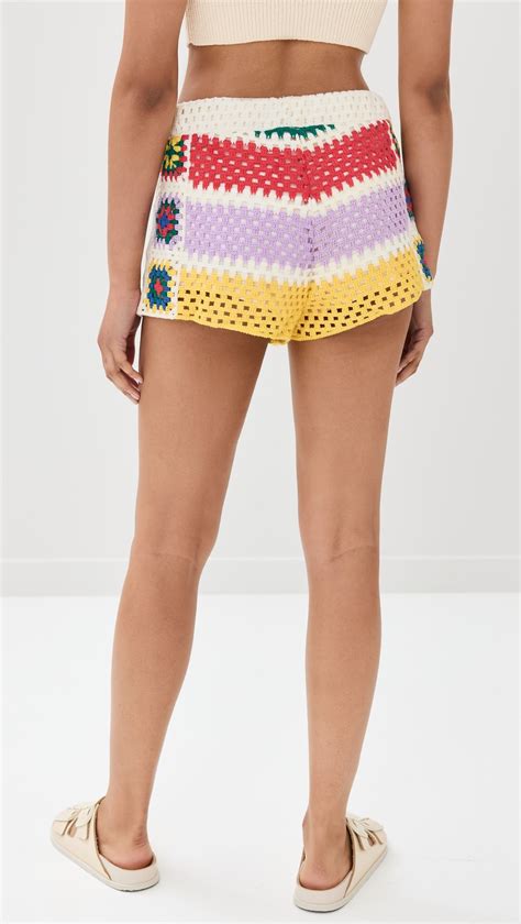 Farm Rio Crochet Shorts