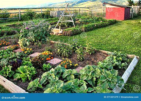 Farm Vegetable Garden