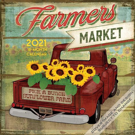 Farmers Market Calendar