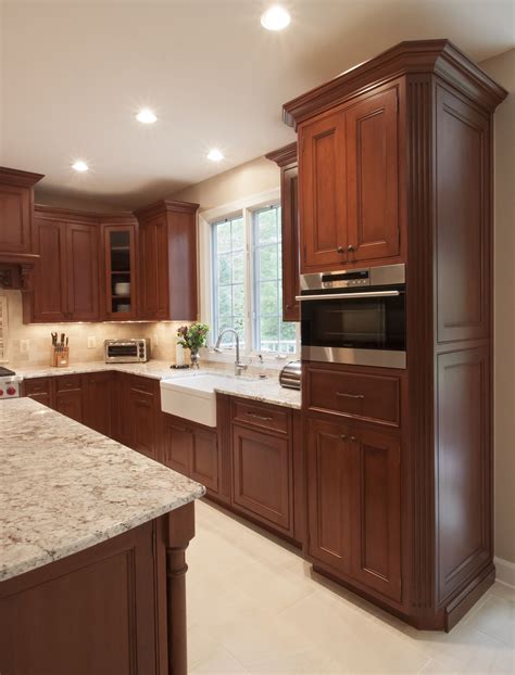 Experience the Timeless Elegance of Farmhouse Cherry Kitchen Cabinets
