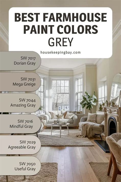 Farmhouse Grey Paint Colors
