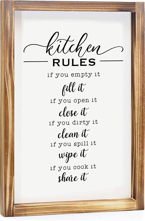 Download Farmhouse Kitchen Rules Farmhouse Sign Images