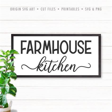 Download Farmhouse Kitchen SVG File - SVG Design Commercial Use Free PSD Mockups