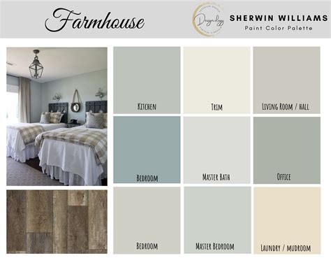 Farmhouse Paint Color Schemes