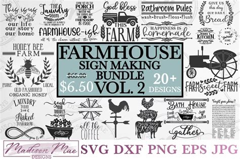 Download Farmhouse Poster Bundle Farmhouse Sign Commercial Use