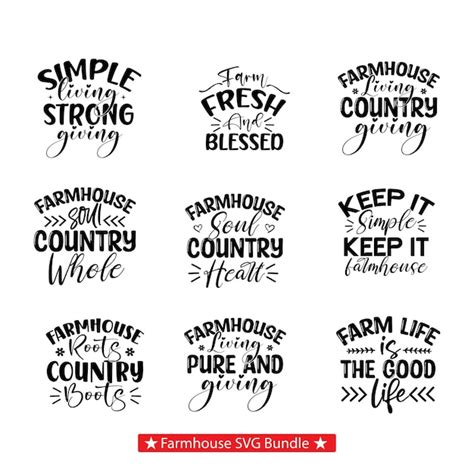 Download Farmhouse Poster Bundle Farmhouse Sign Printable