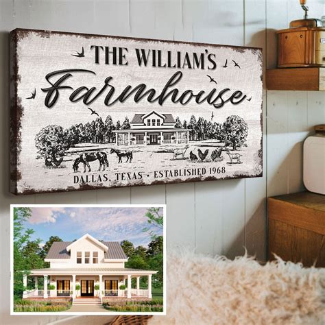 Farmhouse Style Sign