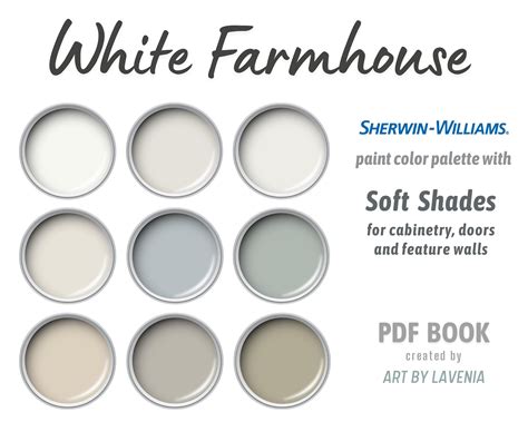 Farmhouse White Kitchen Paint Colors