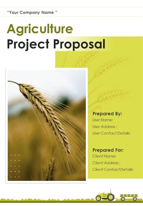 Farming Business Proposal