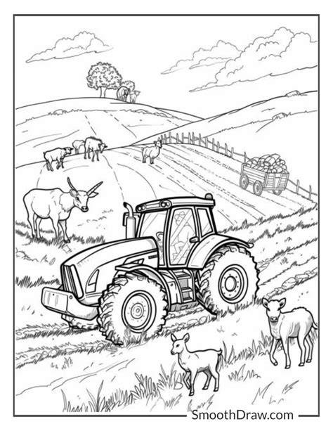 Farming Coloring Pages