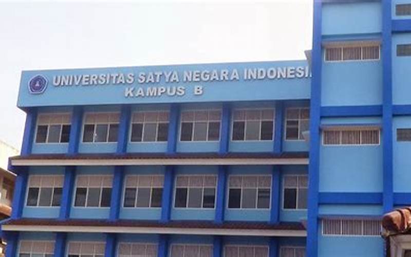 Fasilitas Universitas Satya Negara Indonesia