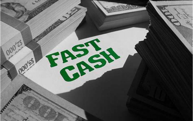 Fast Cash Loans: The Pros and Cons of Instant Money