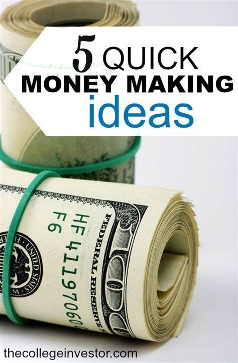 Fast Easy Cash Ideas