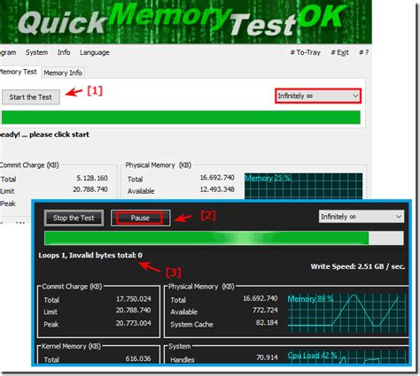 Fast Memory Check With RAM Test