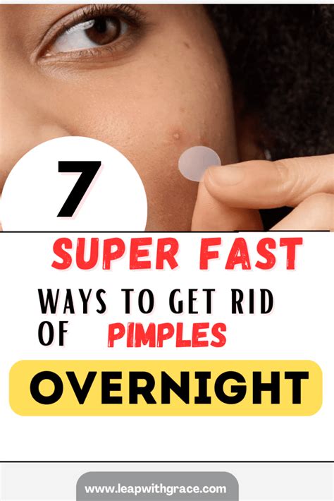 Fast Pimples Relief: 7 Proven Methods
