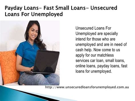 Fast Quick Loans For The Unemployed